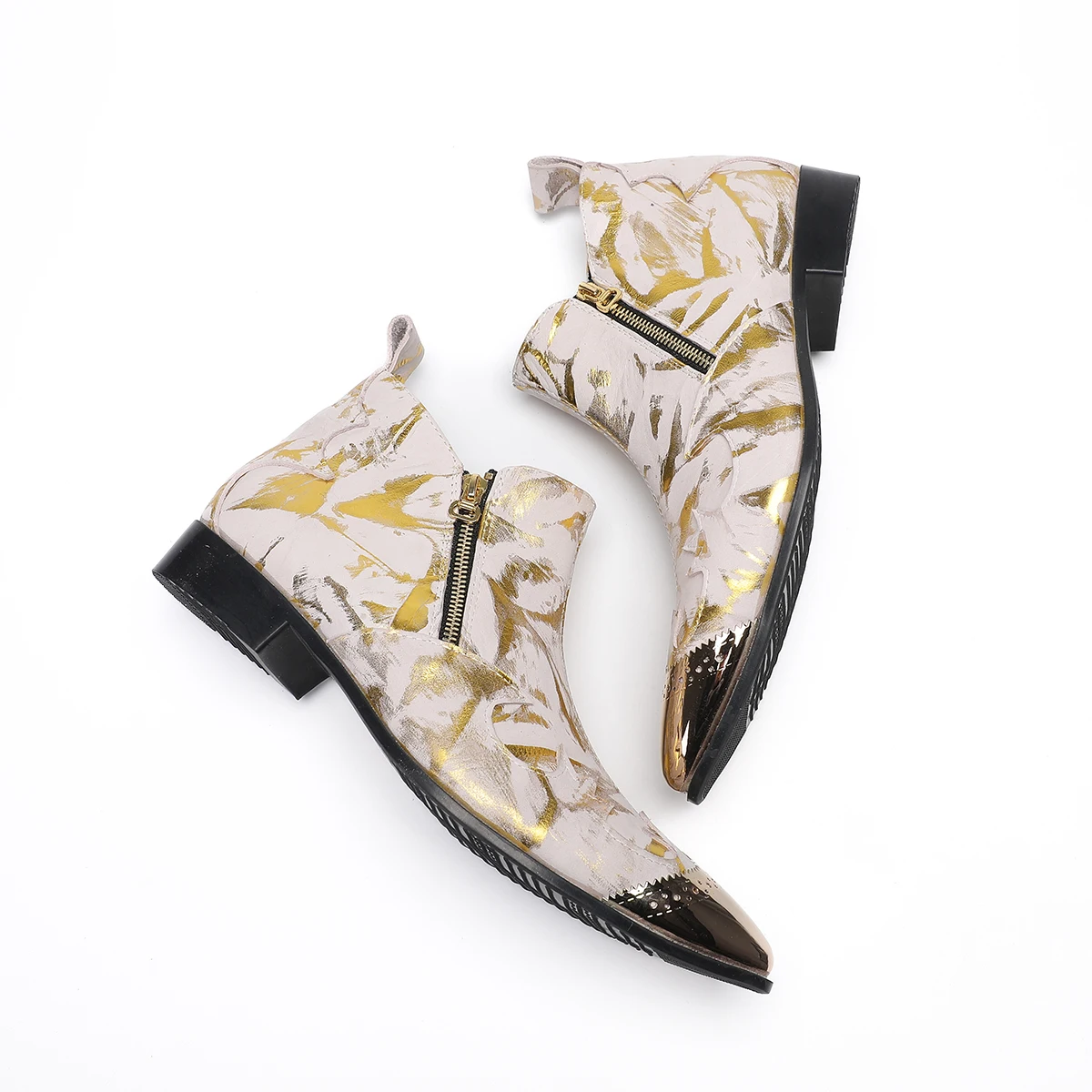 Botas Winter Pattern Pointed Toe Party Dress Boots for Men Plus Size Formal Shoes Male Zipper Short Boots Motorcycle Ankle Boots
Botas Winter Pattern Pointed Toe Party Dress Boots for Men Plus Size Formal Shoes Male Zipper Short Boots Motorcycle Ankle Boots