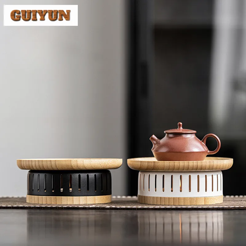 Chinese Style Bamboo Tea Warmer Holder Zen Alcohol Burner Stove Kettle Stand Boiling Water Carbon Furnace Teaware Accessories
Chinese Style Bamboo Tea Warmer Holder Zen Alcohol Burner Stove Kettle Stand Boiling Water Carbon Furnace Teaware Accessories