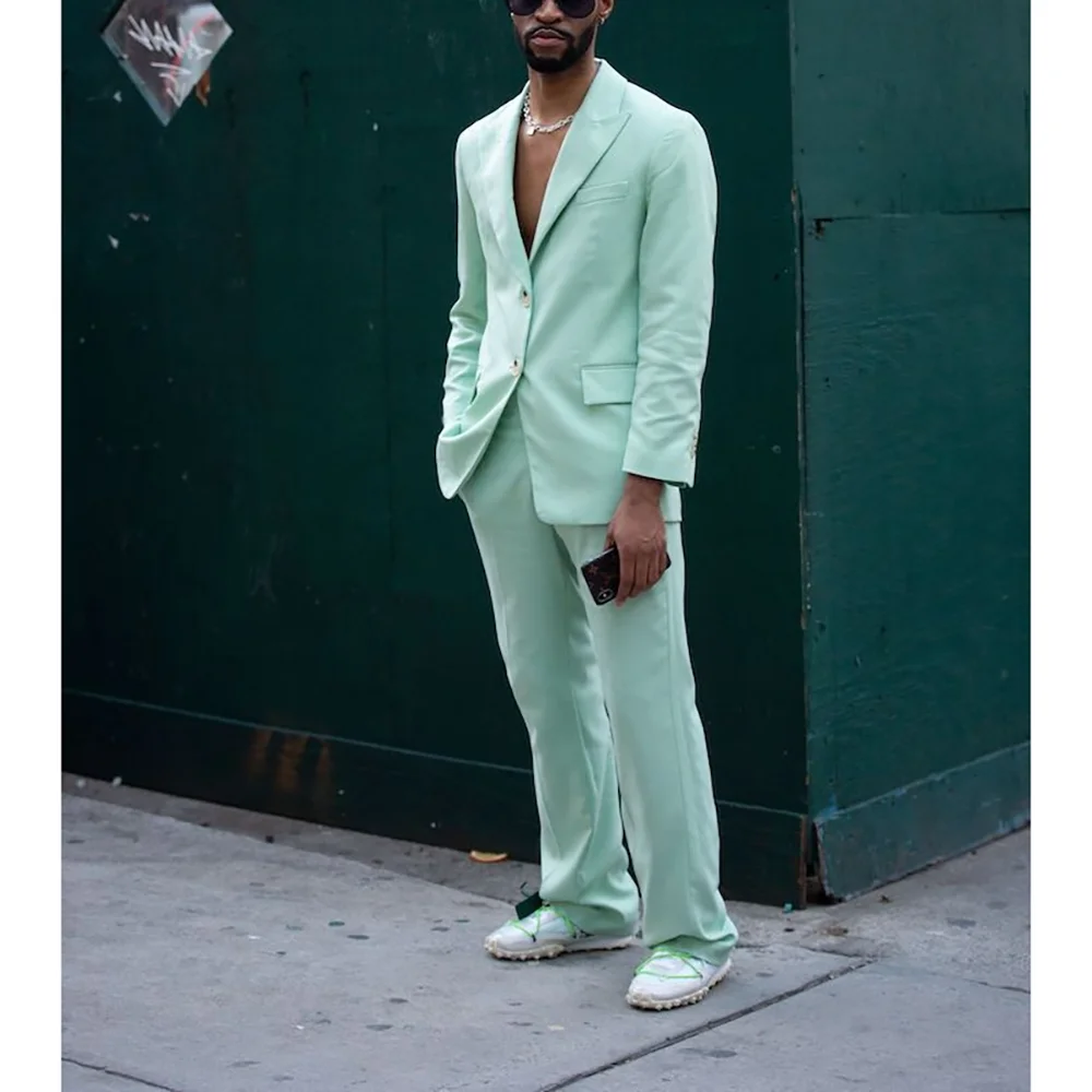 Customized Single Breasted Peaked Lapel Straight Men Suit Two Pieces (Jacket+Pants) Outfits Casual Formal Wedding Party Suits
Customized Single Breasted Peaked Lapel Straight Men Suit Two Pieces (Jacket+Pants) Outfits Casual Formal Wedding Party Suits