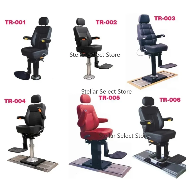 Factory New Design Marine Swivel pilot Captain's Seat With Armrest