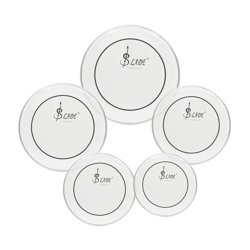 Transparent Drum Set Drumfolds Double-layer Oil Skin Polyester Film Multi Size Drumfolds Percussion Instrument Accessories
Transparent Drum Set Drumfolds Double-layer Oil Skin Polyester Film Multi Size Drumfolds Percussion Instrument Accessories