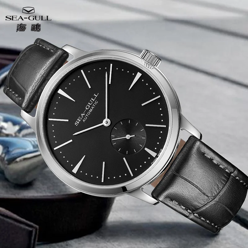 Seagull 6075 Luxury Automatic Mechanical Men's Watch 40mm Classic Casual Edition Waterproof Leather Strap Promotion
Seagull 6075 Luxury Automatic Mechanical Men's Watch 40mm Classic Casual Edition Waterproof Leather Strap Promotion
