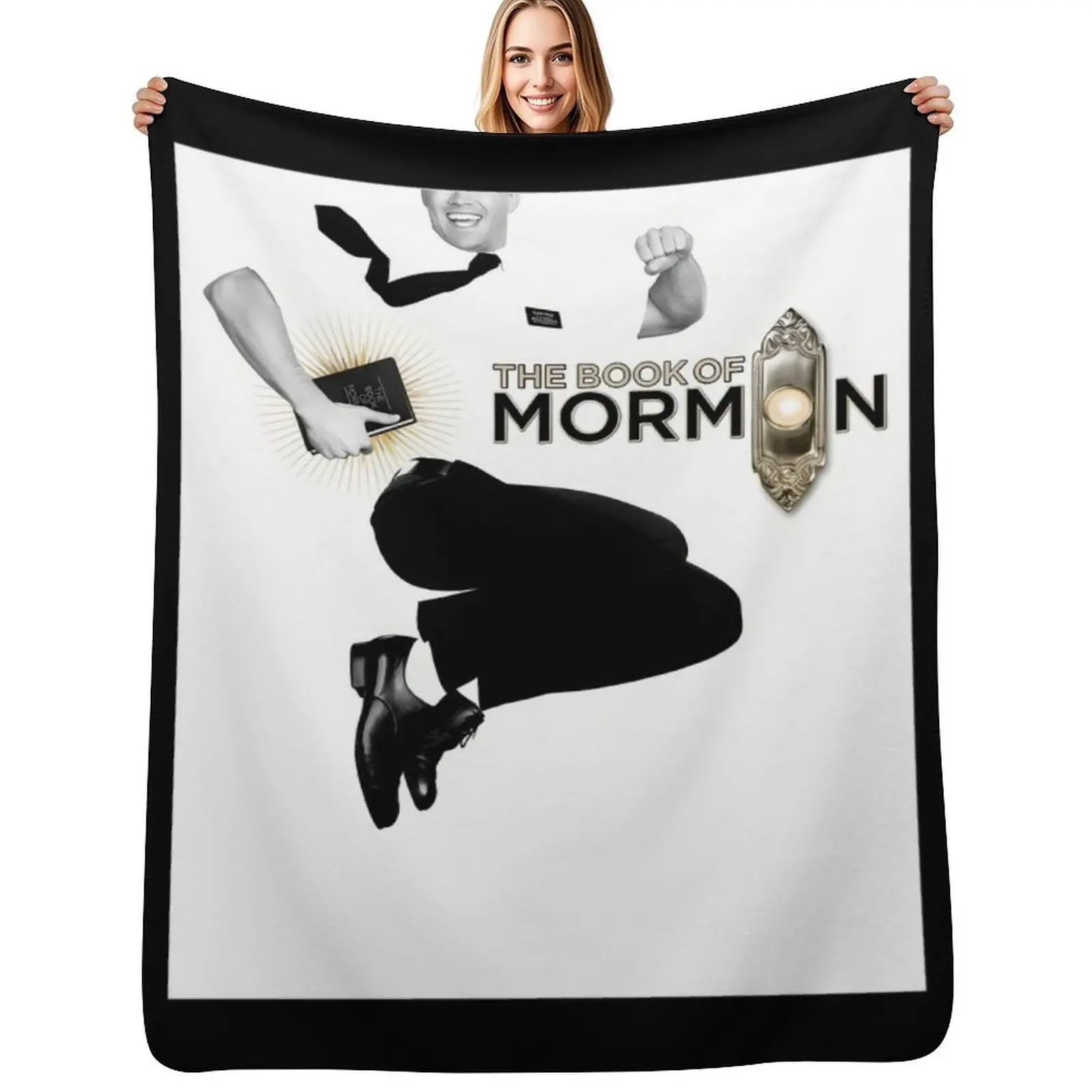 Book Of Mormon Poster Throw Blanket Color Fast Cozy Throw Blanket
Book Of Mormon Poster Throw Blanket Color Fast Cozy Throw Blanket