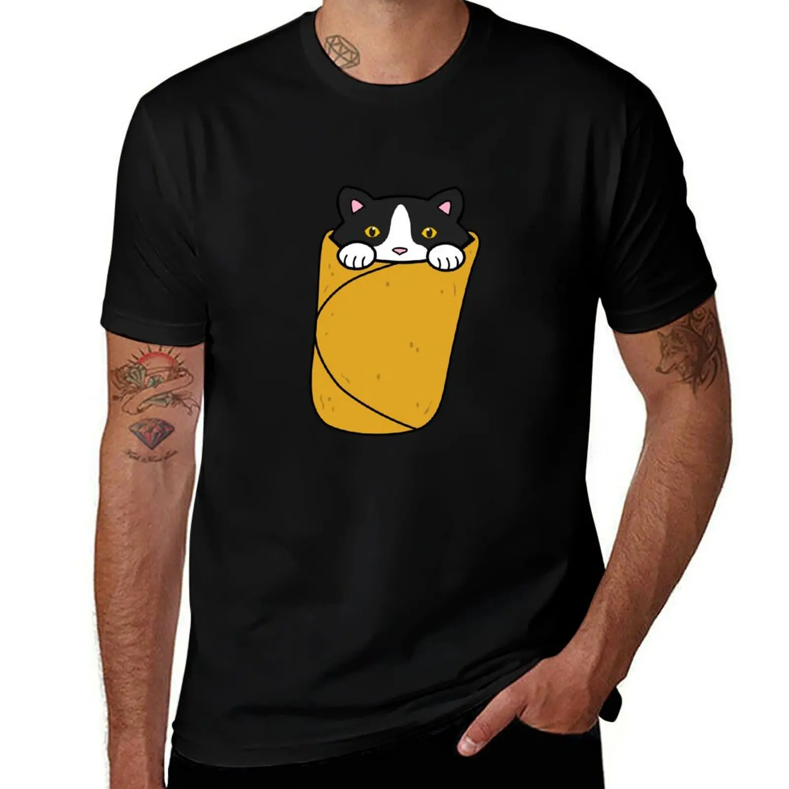 Funny purrito T-Shirt cotton graphic tees Personalized t-shirt sports fans designer shirts big and tall t shirts for men
Funny purrito T-Shirt cotton graphic tees Personalized t-shirt sports fans designer shirts big and tall t shirts for men