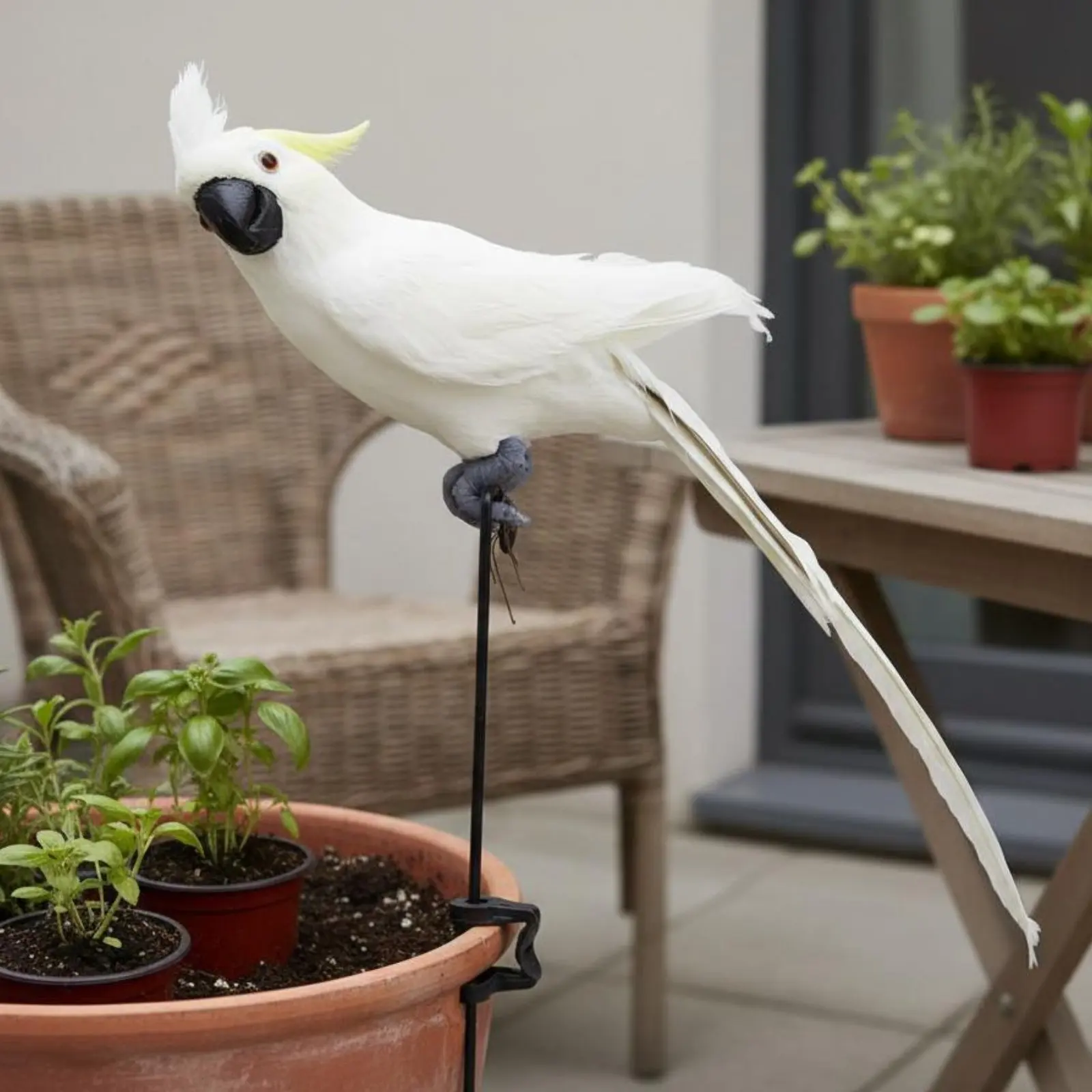 Simulation Macaw Statue Feathered Texture Artificial Avian Replica Hanging Avian Decoration Realistic Design Creature Figurine
Simulation Macaw Statue Feathered Texture Artificial Avian Replica Hanging Avian Decoration Realistic Design Creature Figurine