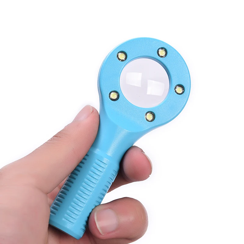 3X Handheld Magnifying LED Light with UV Light for Reading Hobby mini Pocket Magnifier Children Magnifier
3X Handheld Magnifying LED Light with UV Light for Reading Hobby mini Pocket Magnifier Children Magnifier