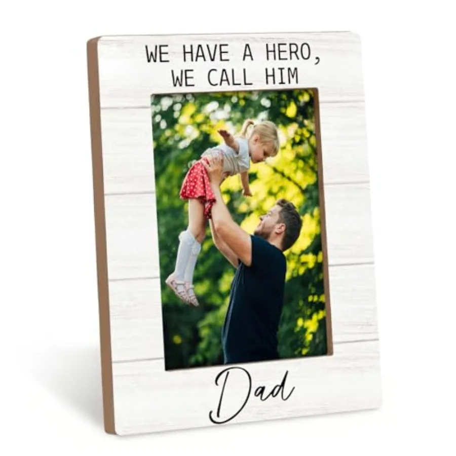 Dad Gifts Picture Frame 4x6, Dad and Daughter Wooden Photo Frame, Christmas Birthday Gifts for Father from Daughter Son, We Hav
Dad Gifts Picture Frame 4x6, Dad and Daughter Wooden Photo Frame, Christmas Birthday Gifts for Father from Daughter Son, We Hav