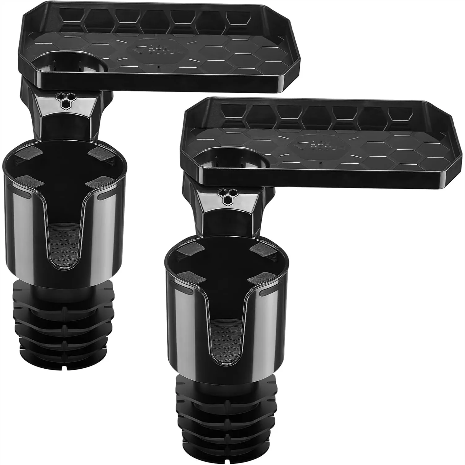 Car Cup Holder Tray 2 Pack, 360° Rotating Cup Holder Expander for Large Bottles, Detachable Food Tray for Road Trip
Car Cup Holder Tray 2 Pack, 360° Rotating Cup Holder Expander for Large Bottles, Detachable Food Tray for Road Trip