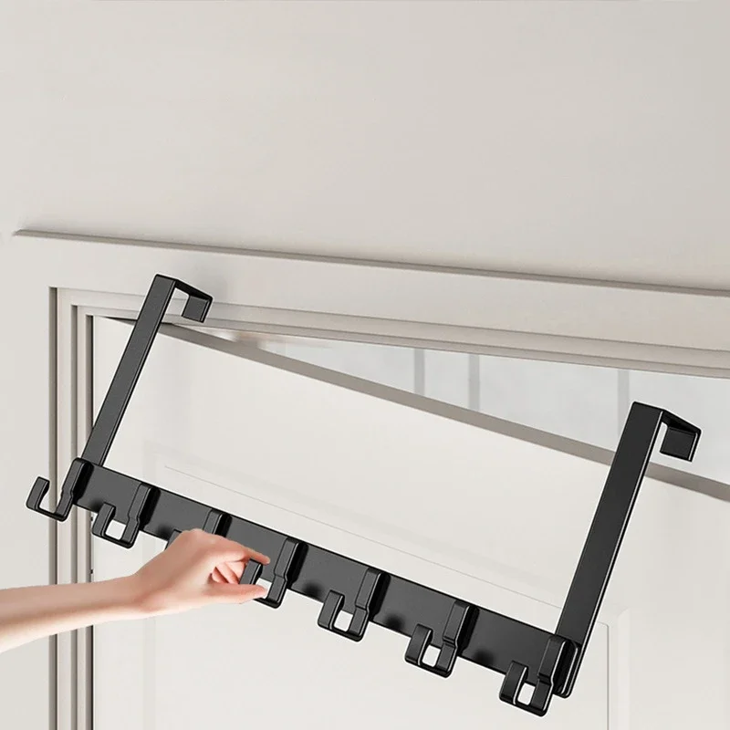 Hooks Over The Door 6 Hooks Clothes Coat Hat Towel Hanger Home Bathroom Organizer Rack Kitchen Accessories Holder
Hooks Over The Door 6 Hooks Clothes Coat Hat Towel Hanger Home Bathroom Organizer Rack Kitchen Accessories Holder