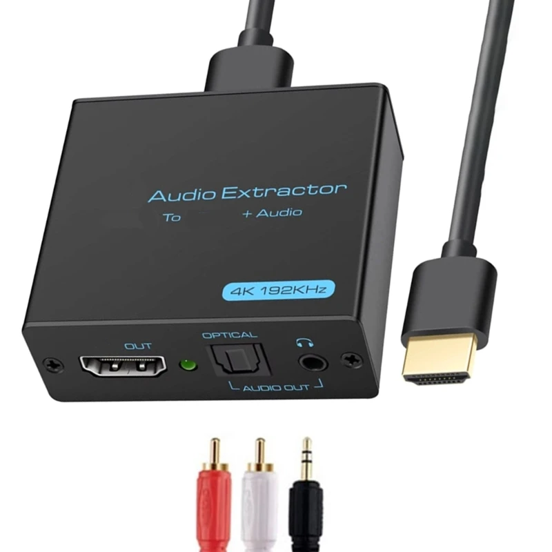 B2EF HDTV Sound Extractor Sound Converter 3,5 мм влево правое звук Out Adapter 4K Sound Splitter для домашнего кинотеатра
B2EF HDTV Sound Extractor Sound Converter 3,5 мм влево правое звук Out Adapter 4K Sound Splitter для домашнего кинотеатра