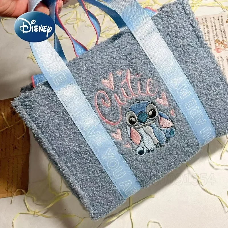 Disney Stitch New Plush Mini Shoulder Messenger Bag Luxury Brand Fashion Women's Plush Handbag Cartoon Cute Children's Bag
Disney Stitch New Plush Mini Shoulder Messenger Bag Luxury Brand Fashion Women's Plush Handbag Cartoon Cute Children's Bag