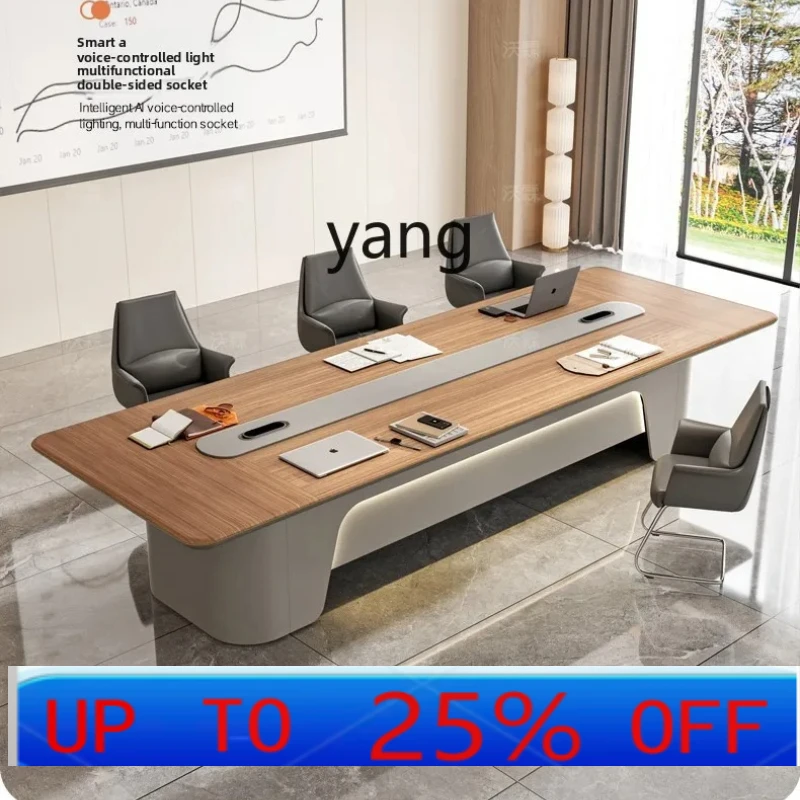 LTT modern simple high-end environmentally friendly long table meeting to discuss office table and chair combination
LTT modern simple high-end environmentally friendly long table meeting to discuss office table and chair combination