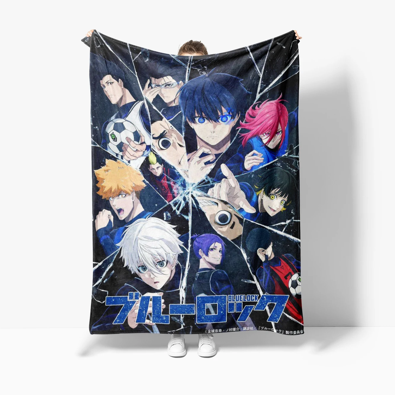 3D Football Anime Blue Lock Cartoon Blanket,Soft Throw Blanket for Home Bedroom Bed Sofa Picnic Travel Office Cover Blanket
3D Football Anime Blue Lock Cartoon Blanket,Soft Throw Blanket for Home Bedroom Bed Sofa Picnic Travel Office Cover Blanket