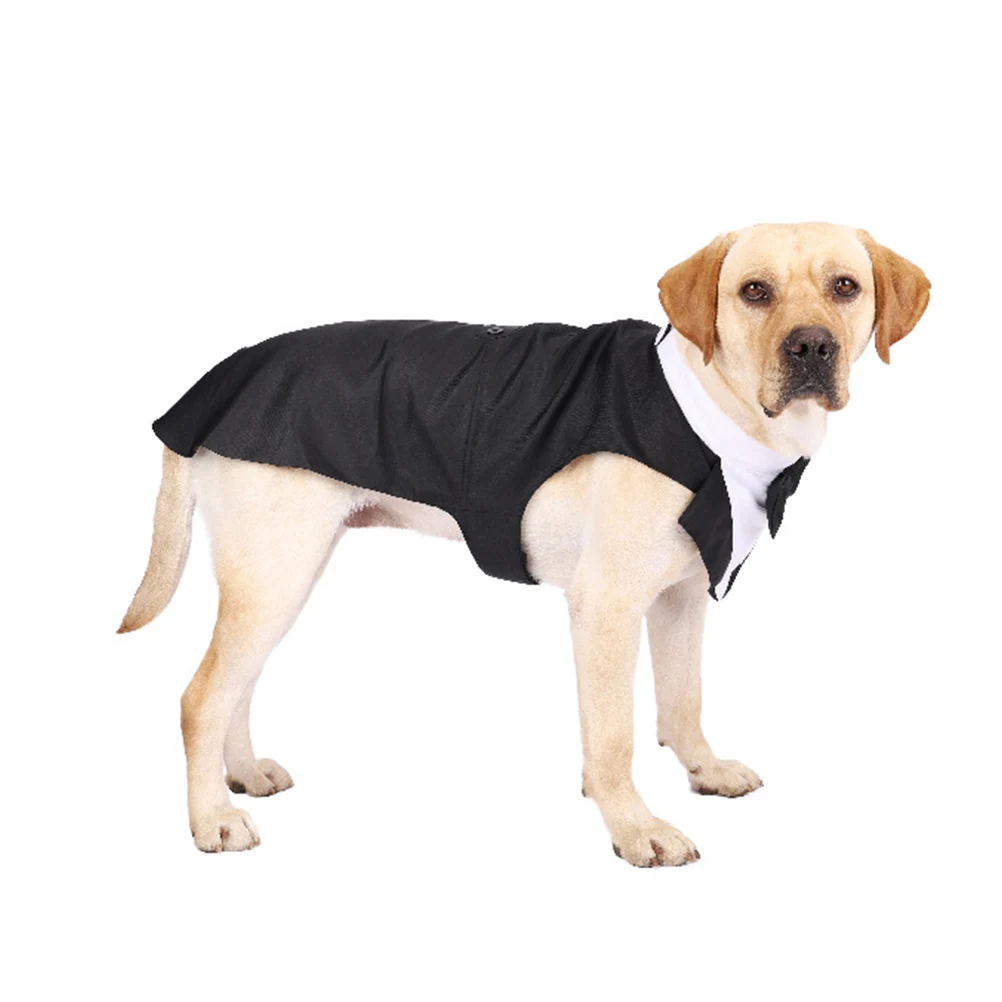 Stylish Tuxedo Suit Wedding Formal Costume Bow Tie Elegant Outfit For Special Occasion Puppy Wear Premium Material Comfortable
Stylish Tuxedo Suit Wedding Formal Costume Bow Tie Elegant Outfit For Special Occasion Puppy Wear Premium Material Comfortable