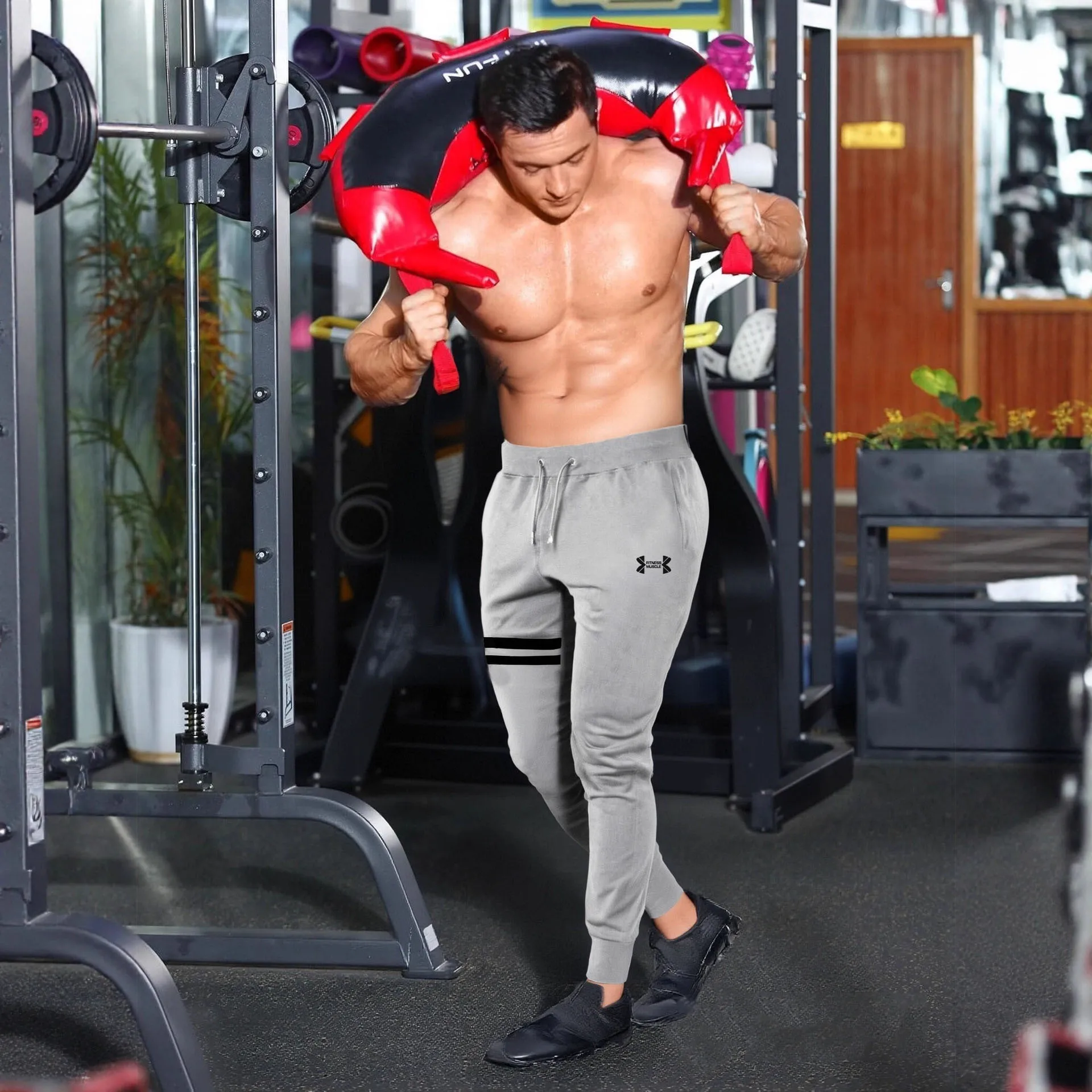 Men's fitness pants, casual sports pants, fashionable and trendy running printed sports pants for spring and autumn 2025
Men's fitness pants, casual sports pants, fashionable and trendy running printed sports pants for spring and autumn 2025