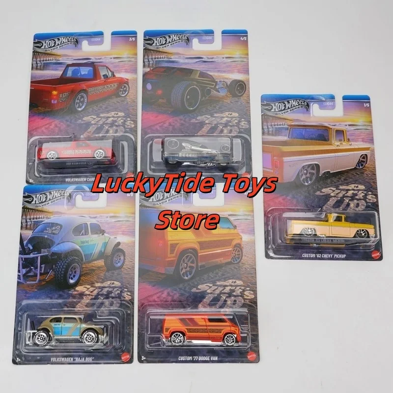 Новые машинки Hot Wheels: Gdg44 Beach Surfing, 77 Dodge Van, 62 Chevy Pickup, Surf Crate — коллекционные модели автомобилей 1:64, игрушки для мальчиков, подарки
Новые машинки Hot Wheels: Gdg44 Beach Surfing, 77 Dodge Van, 62 Chevy Pickup, Surf Crate — коллекционные модели автомобилей 1:64, игрушки для мальчиков, подарки