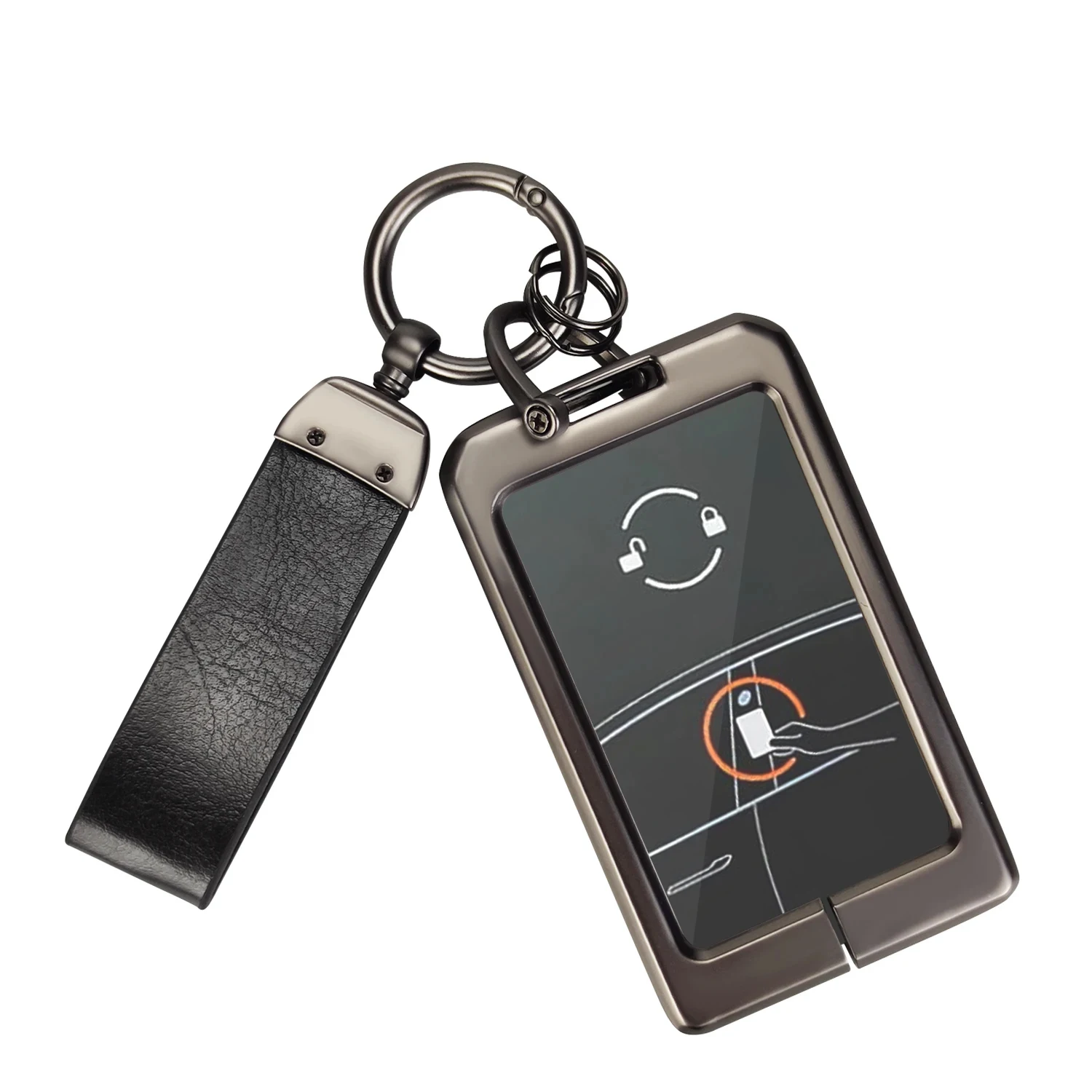 Car Card Key Holder Protector For Tesla Model 3 Model Y Case Cover Full Cover Aluminum Alloy Keychain Accessories
Car Card Key Holder Protector For Tesla Model 3 Model Y Case Cover Full Cover Aluminum Alloy Keychain Accessories