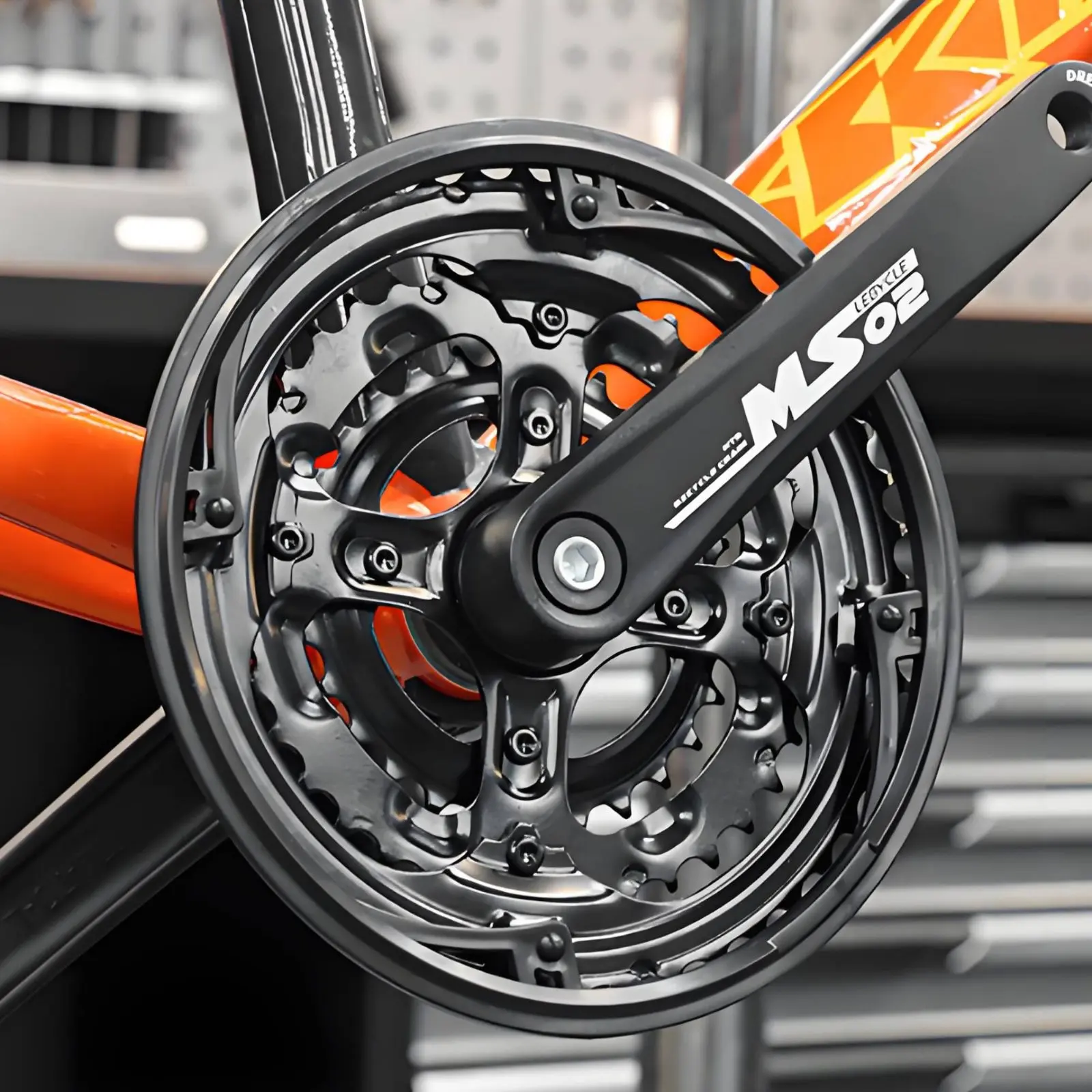 48T Aluminum Crankset Anodized Finish Mountain Bike Crankset Cycle Component Irregular Tooth Design for Cyclists
48T Aluminum Crankset Anodized Finish Mountain Bike Crankset Cycle Component Irregular Tooth Design for Cyclists