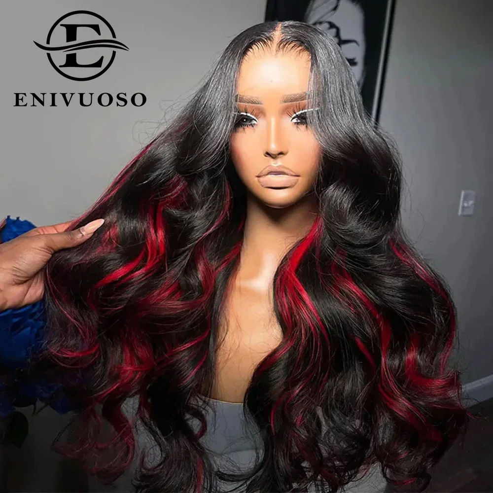 Ombre Burgundy Highlight Synthetic Lace Front Wigs Pre Plucked with Baby Hair Body Wave 13x4 HD Lace Front Wigs for Black Women
Ombre Burgundy Highlight Synthetic Lace Front Wigs Pre Plucked with Baby Hair Body Wave 13x4 HD Lace Front Wigs for Black Women