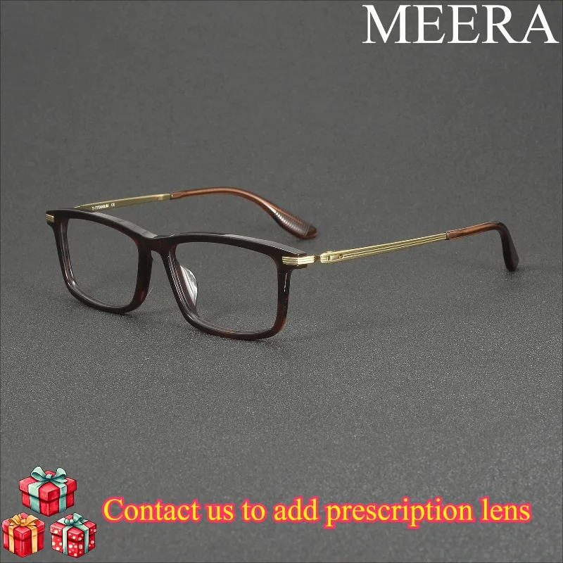 Simple Design Square Acetate Fiber Material Titanium Alloy Frame Optical Glasses Suitable for Adult Men and Women's Eyewear
Simple Design Square Acetate Fiber Material Titanium Alloy Frame Optical Glasses Suitable for Adult Men and Women's Eyewear