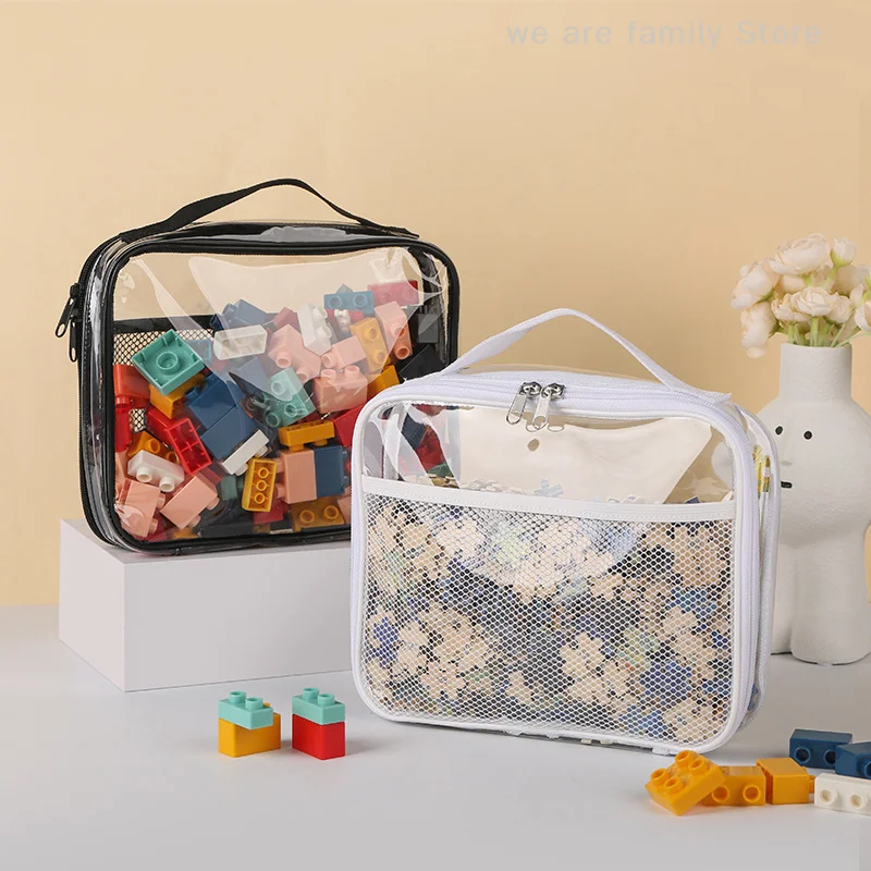 Large Capacity Block Toys Storage Bag Transparent Zipper Puzzle Block Organizer Bags Cosmetic Storage Organizer Bag
Large Capacity Block Toys Storage Bag Transparent Zipper Puzzle Block Organizer Bags Cosmetic Storage Organizer Bag