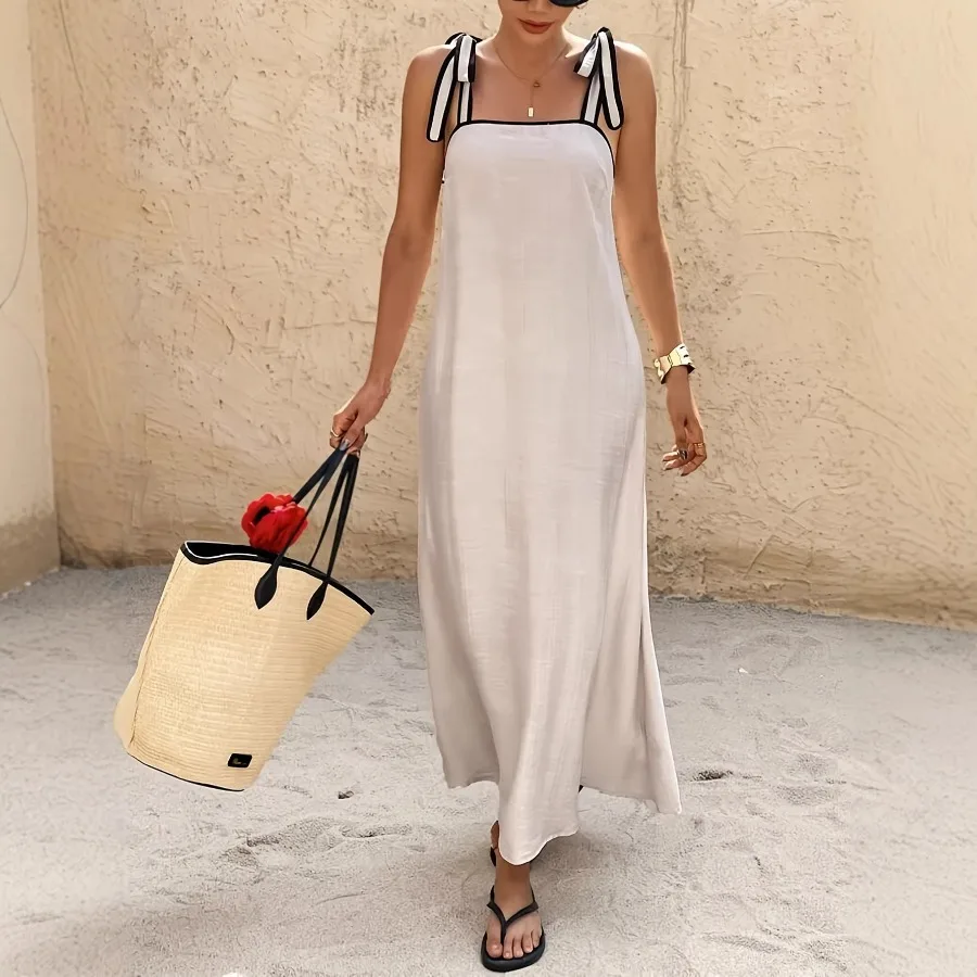 【New style】2026 - Europe and the United States new French style casual women's lace open-shoulder dress
【New style】2026 - Europe and the United States new French style casual women's lace open-shoulder dress
