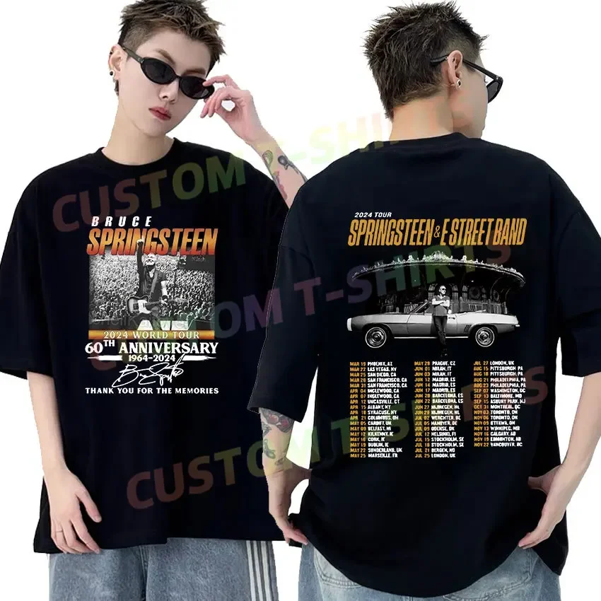 Punk Rock Bruce Springsteen and E Street 2025 Tour TShirt Man's Hip Hop Retro Fashion T-shirt
Punk Rock Bruce Springsteen and E Street 2025 Tour TShirt Man's Hip Hop Retro Fashion T-shirt