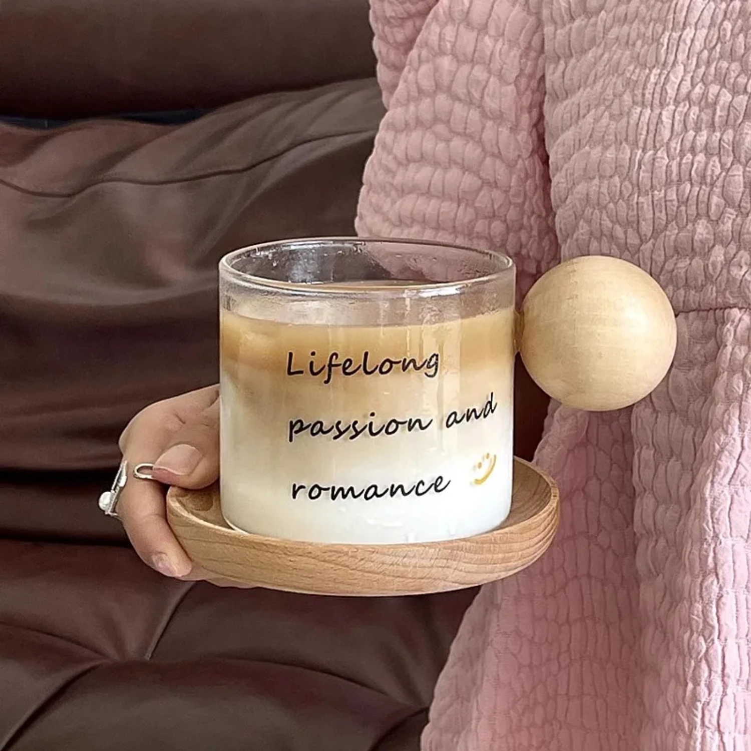 450ML Round Wooden Handle Coffee Cup Household Office Heat-Resistant Glass Mug Coffee Dish Milk Cup Coffee Accessories
450ML Round Wooden Handle Coffee Cup Household Office Heat-Resistant Glass Mug Coffee Dish Milk Cup Coffee Accessories