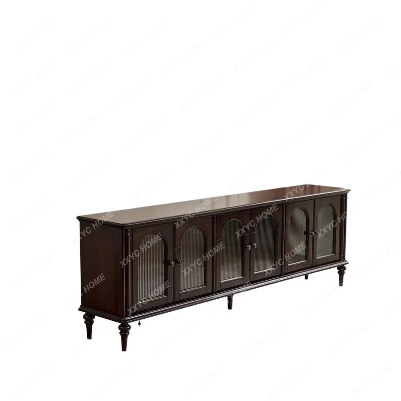 M retro solid wood TV cabinet, high-end sense floor cabinet, medium and ancient home use
M retro solid wood TV cabinet, high-end sense floor cabinet, medium and ancient home use