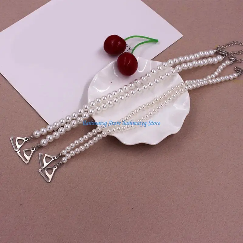 573B Pearls Beads Bras Strap Adjustable Invisible Shoulder Straps Nonskid Lingerie Accessories for Women Tops Dresses
573B Pearls Beads Bras Strap Adjustable Invisible Shoulder Straps Nonskid Lingerie Accessories for Women Tops Dresses