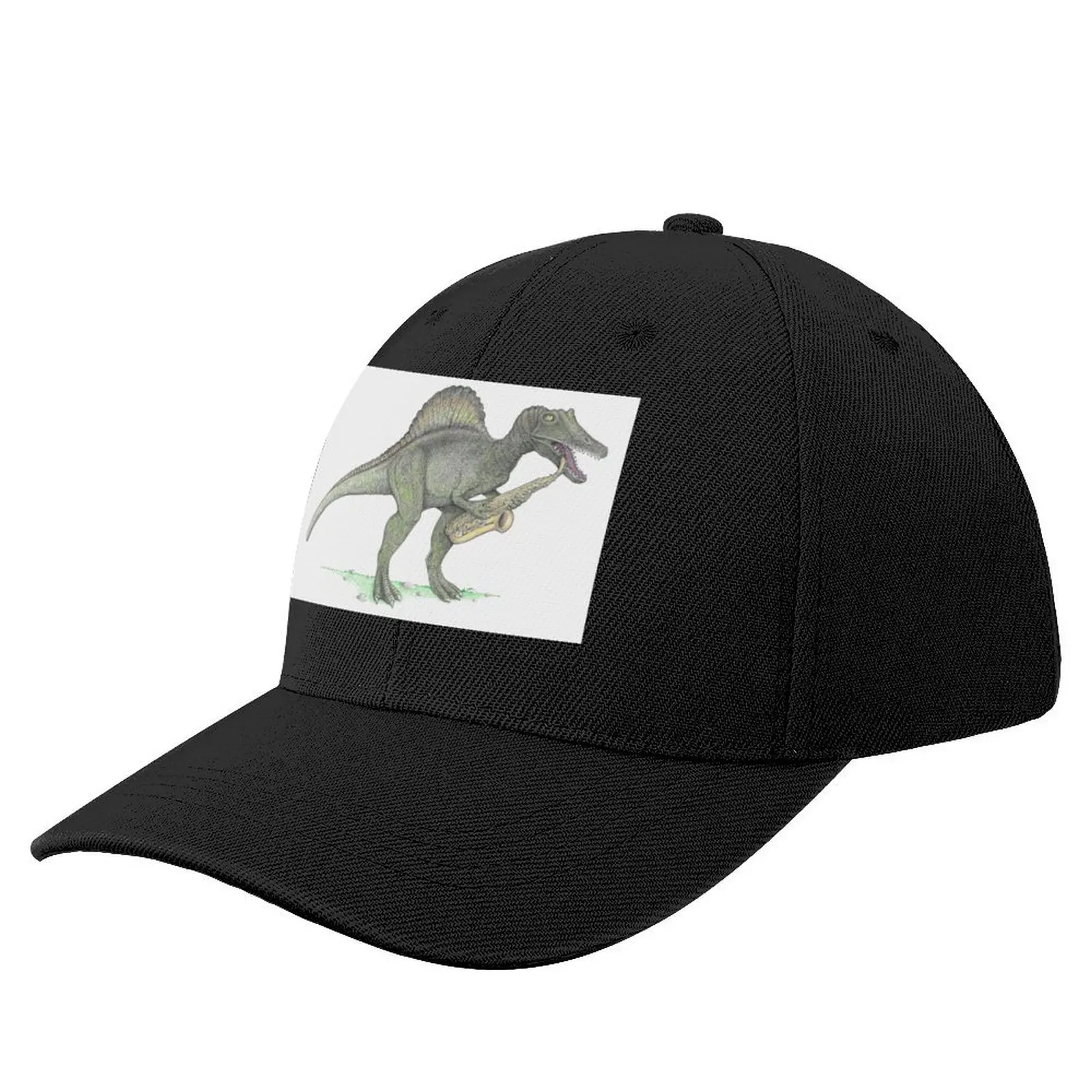 Spinosaurus with Alto Sax Baseball Cap custom caps Ball Cap Women Beach Fashion Men's
Spinosaurus with Alto Sax Baseball Cap custom caps Ball Cap Women Beach Fashion Men's