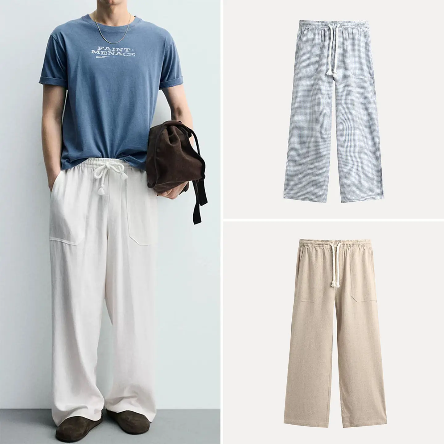 Men's Casual Plaid Pants 2026 Summer Fashion Individuality Versatility Straight Leg Fit Men's Clothing ZADATA Brand
Men's Casual Plaid Pants 2026 Summer Fashion Individuality Versatility Straight Leg Fit Men's Clothing ZADATA Brand