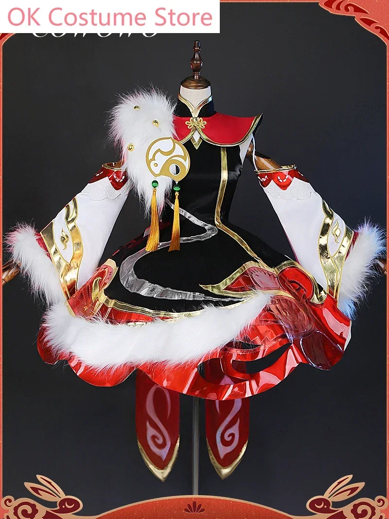 CosplayAnime! Gwen New Year Game Suit Gorgeous Dress Uniform Cosplay Costume Halloween Carnival Party Role Play Outfit Women
CosplayAnime! Gwen New Year Game Suit Gorgeous Dress Uniform Cosplay Costume Halloween Carnival Party Role Play Outfit Women
