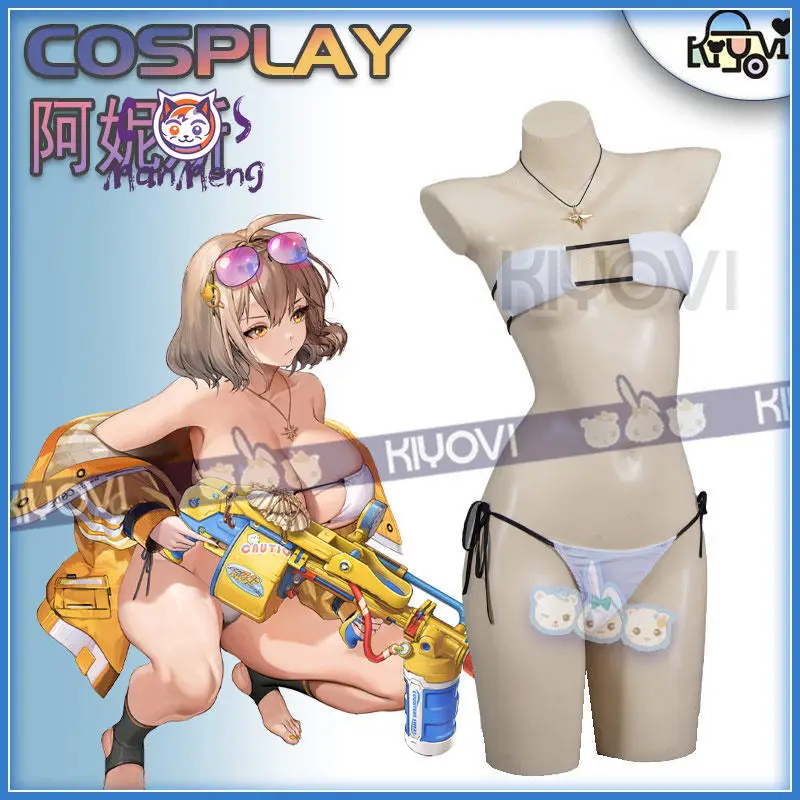 Anis Game Anime NIKKE Cosplay Costume Anis Goddess of Victory Women beach bikini uniform coat Halloween carnival swimsuit
Anis Game Anime NIKKE Cosplay Costume Anis Goddess of Victory Women beach bikini uniform coat Halloween carnival swimsuit