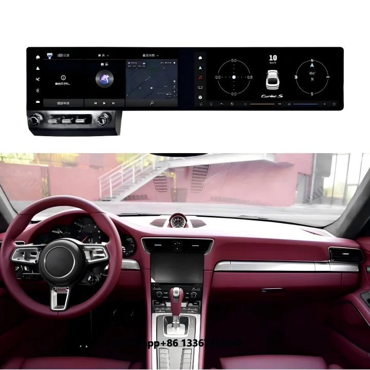 24.6-inch OLED for 911 Dual Screen 2012-2018 Android 14 Car Radio Multimedia Video Player with USB CarPlay
24.6-inch OLED for 911 Dual Screen 2012-2018 Android 14 Car Radio Multimedia Video Player with USB CarPlay