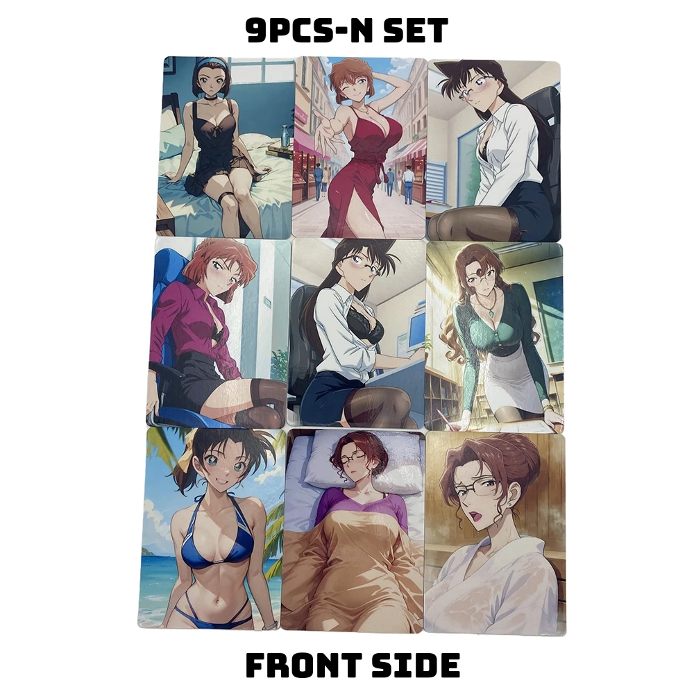 Аниме Детектив Конан NSFW Карта с несколькими персонажами Сексуальная Waifu Ran Mouri Haibara Sonoko Эри Kisaki Yukiko Kudo Коллекция игрушек Подарки 
Аниме Детектив Конан NSFW Карта с несколькими персонажами Сексуальная Waifu Ran Mouri Haibara Sonoko Эри Kisaki Yukiko Kudo Коллекция игрушек Подарки