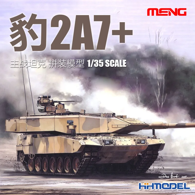 Модель Henghui Meng Ts-042 1/35, немецкий леопард 2a7 + основной боевой танк, военная война, сборная модель «сделай сам», комплект, подарок другу
Модель Henghui Meng Ts-042 1/35, немецкий леопард 2a7 + основной боевой танк, военная война, сборная модель «сделай сам», комплект, подарок другу