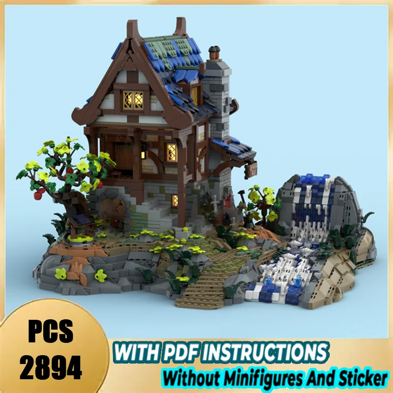 Exquisite brand new MOC building blocks Medieval Blacksmith technical modules bricks model gift Christmas toy DIY assembly set
Exquisite brand new MOC building blocks Medieval Blacksmith technical modules bricks model gift Christmas toy DIY assembly set