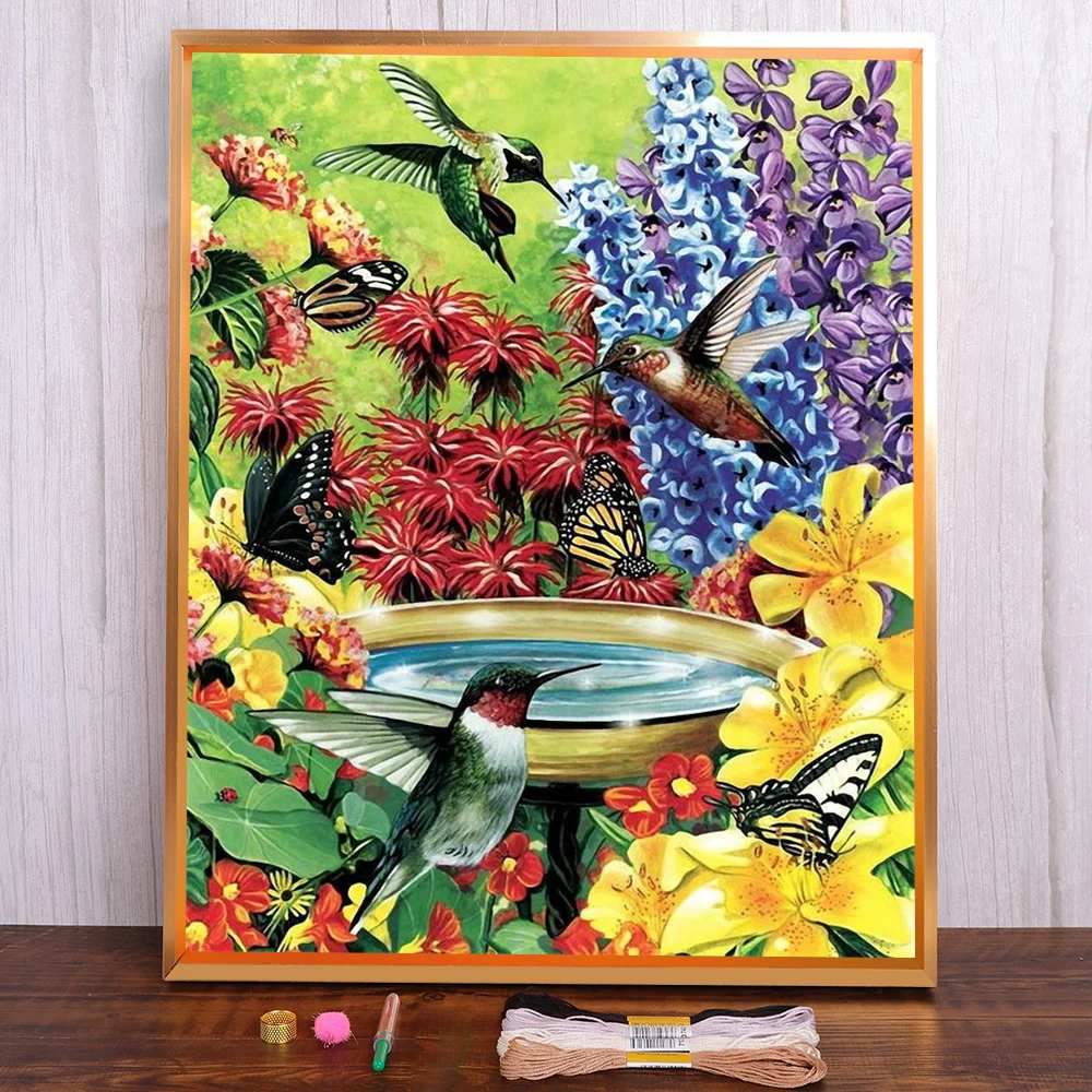 Flower Bird Printed Canvas Cross Stitch Embroidery Patterns Knitting Handicraft Handiwork Sewing Wholesale Mulina Jewelry
Flower Bird Printed Canvas Cross Stitch Embroidery Patterns Knitting Handicraft Handiwork Sewing Wholesale Mulina Jewelry