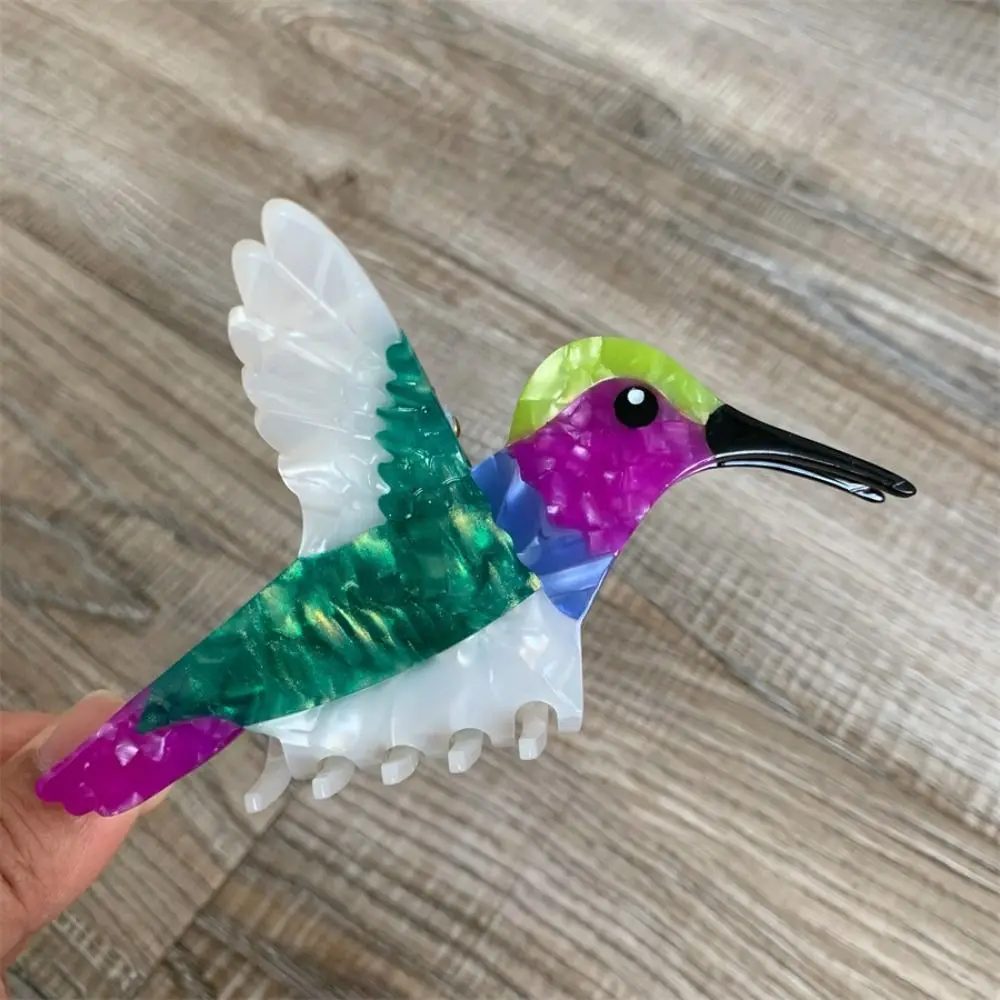 Sweet Cute Acetic Acid Hair Claw Hummingbird Grasp Bird Hair Clip Peacock Parrot Cartoon Animal Shark Clip Girls
Sweet Cute Acetic Acid Hair Claw Hummingbird Grasp Bird Hair Clip Peacock Parrot Cartoon Animal Shark Clip Girls