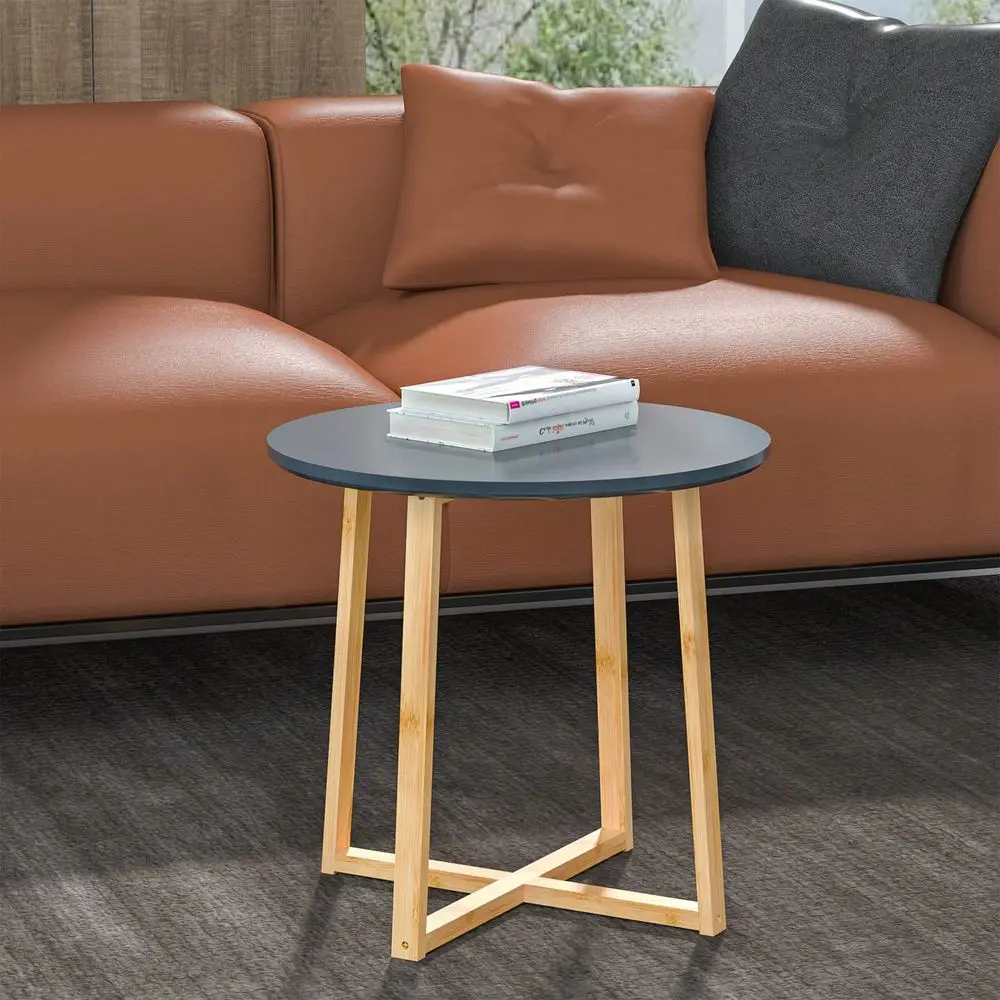 Side Table,Modern Small Coffee Table With Bamboo Legs For Living Room Bedroom Balcony Office
Side Table,Modern Small Coffee Table With Bamboo Legs For Living Room Bedroom Balcony Office