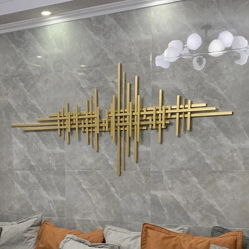 Modern Hotel Simple and Light Luxury Bedroom Bedside Living Room Sofa Background Wall Wall Iron Pendant Wall Decoration 220x92cm
Modern Hotel Simple and Light Luxury Bedroom Bedside Living Room Sofa Background Wall Wall Iron Pendant Wall Decoration 220x92cm