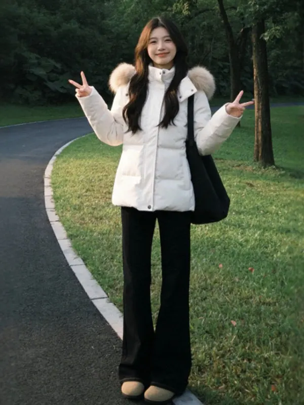 Корейская модная приталенная хлопковая куртка с капюшоном, весна 2026, для повседневной носки, с длинными рукавами, на молнии, однотонная
Корейская модная приталенная хлопковая куртка с капюшоном, весна 2026, для повседневной носки, с длинными рукавами, на молнии, однотонная