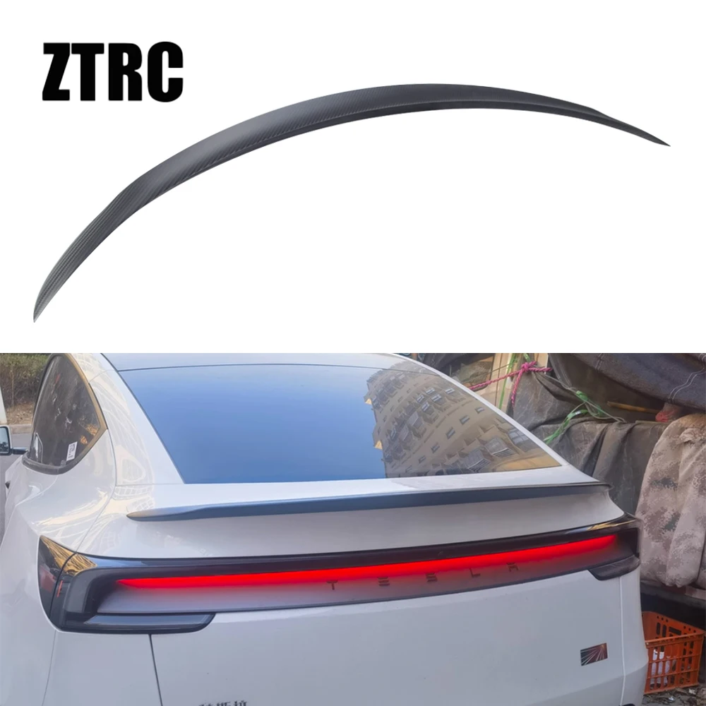 For Tesla Model Y P Style Real Matte Dry Carbon Fiber Material Rear Spoiler Trunk Wing 2025-2026
For Tesla Model Y P Style Real Matte Dry Carbon Fiber Material Rear Spoiler Trunk Wing 2025-2026