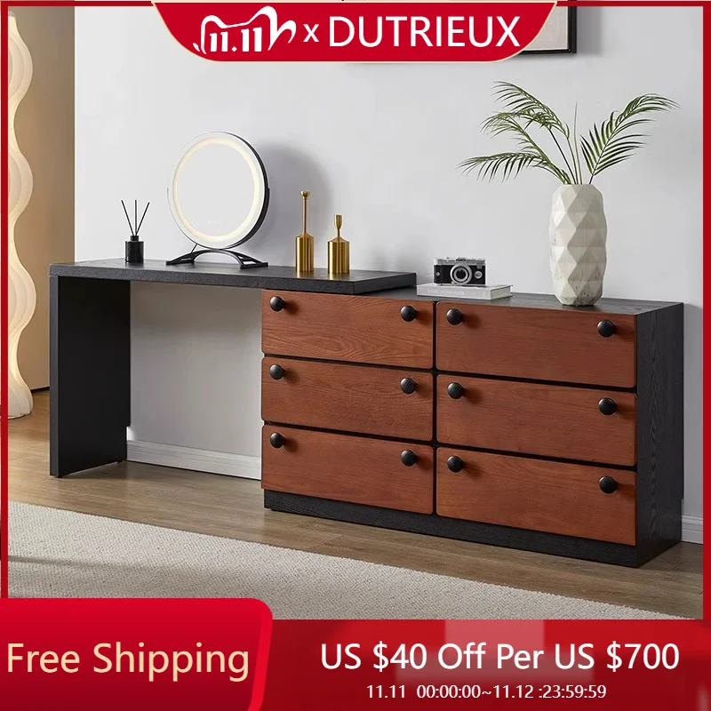 Luxury Living Room Vanity Table Bedside Study Cabinet Drawers Dressing Table Wood Cosmetics Mesa De Maquillaje Trendy Furniture
Luxury Living Room Vanity Table Bedside Study Cabinet Drawers Dressing Table Wood Cosmetics Mesa De Maquillaje Trendy Furniture