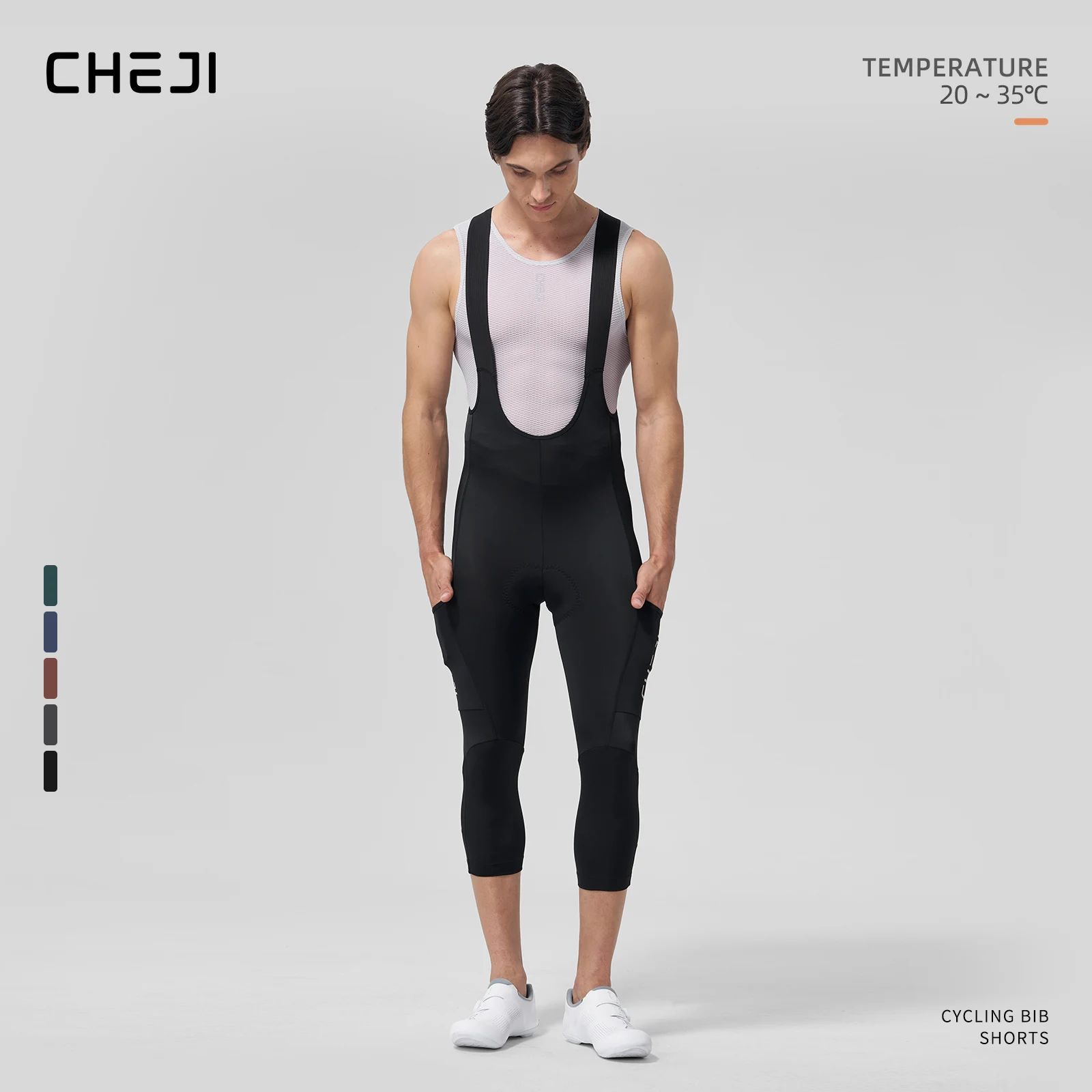 Cheji 3/4 Cycling Bib Shorts Breathable Design for Comfortable Cycling Experience
Cheji 3/4 Cycling Bib Shorts Breathable Design for Comfortable Cycling Experience