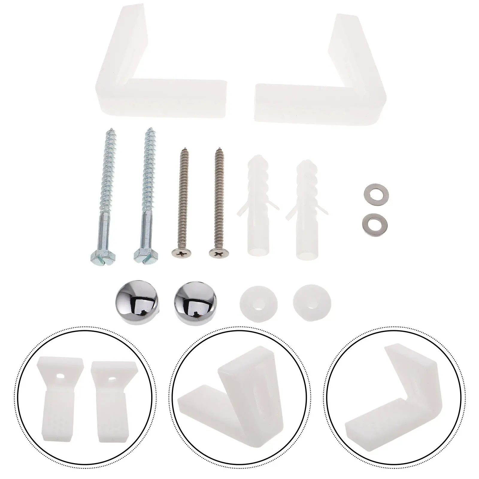 1Set Toilet Seat Bolt Screw Heavy Duty L Shape Fixing Bolts Stainless Steel Hardware Fastening Kit Toilet Seat Mounting Parts
1Set Toilet Seat Bolt Screw Heavy Duty L Shape Fixing Bolts Stainless Steel Hardware Fastening Kit Toilet Seat Mounting Parts
