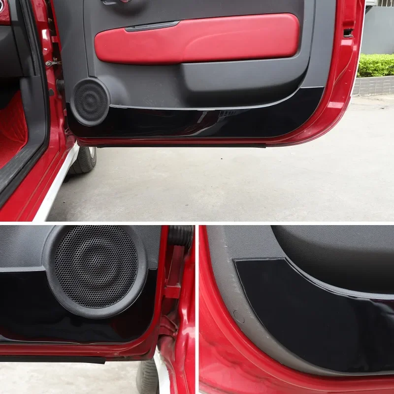 PVC Epoxy Black Interior Door Panel Anti Kick Trim Sticker Car Accessories For Fiat 500 2011-2019
PVC Epoxy Black Interior Door Panel Anti Kick Trim Sticker Car Accessories For Fiat 500 2011-2019