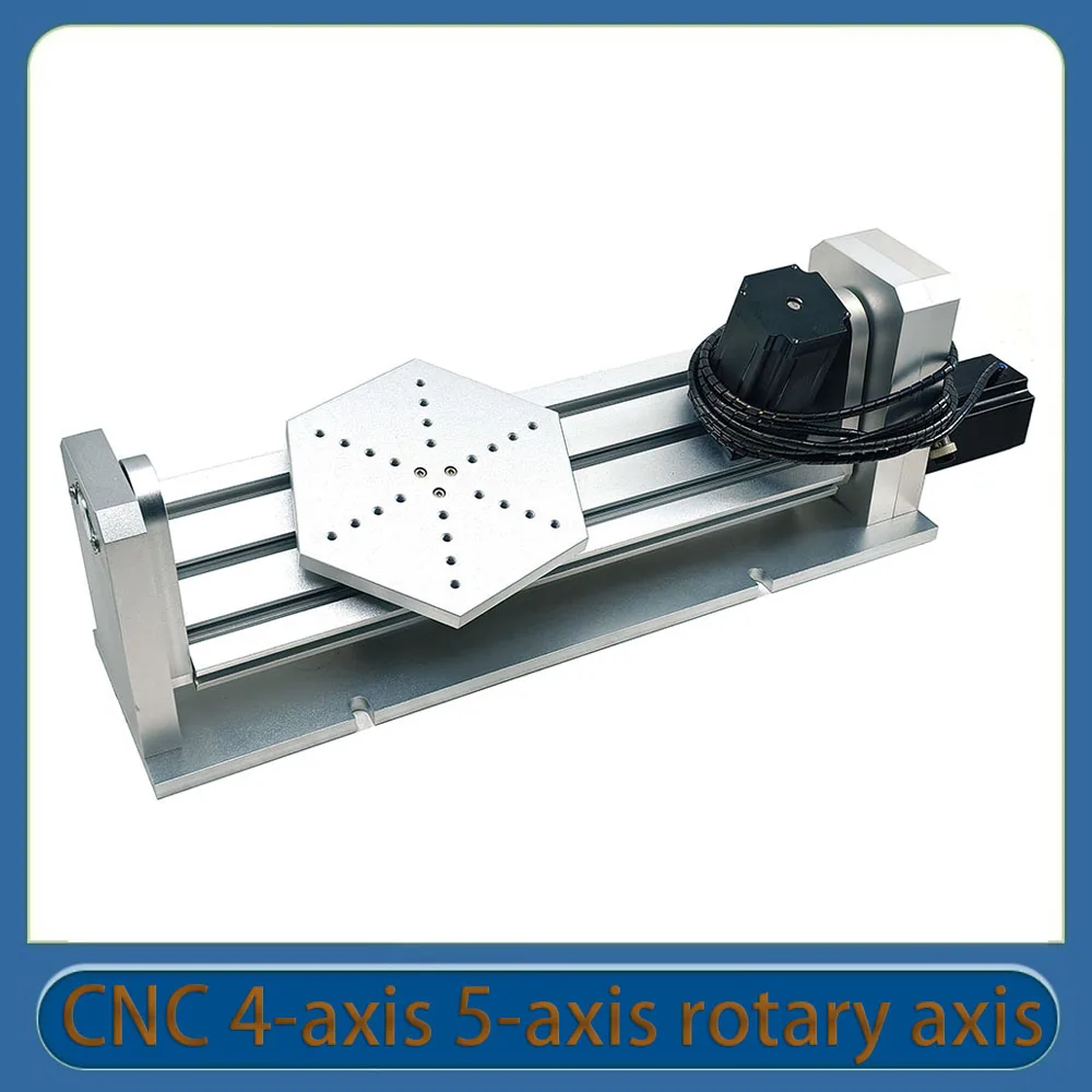 Engraving machine 4-axis 5-axis rotary axis CNC machining center platform round axis NEMA23 motor
Engraving machine 4-axis 5-axis rotary axis CNC machining center platform round axis NEMA23 motor