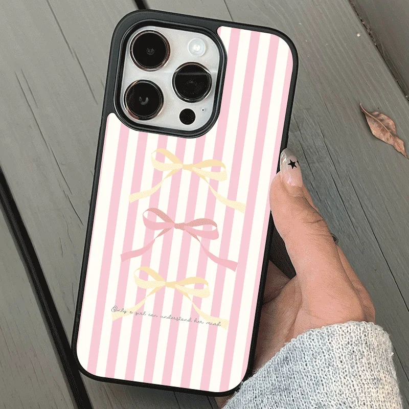 Pink Striped Bow with Black Border Soft Phone Case for IPHONE 16 15 PROMAX 14 13 12 11 Acrylic TPU Two in One Mobile Phone Cases
Pink Striped Bow with Black Border Soft Phone Case for IPHONE 16 15 PROMAX 14 13 12 11 Acrylic TPU Two in One Mobile Phone Cases